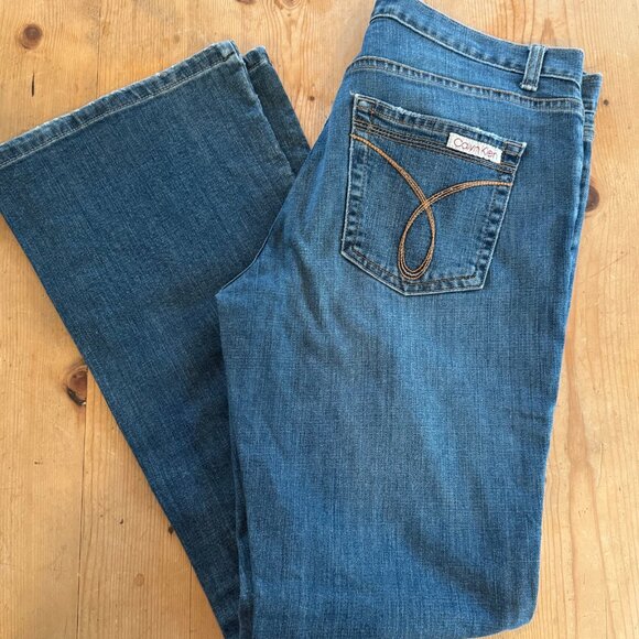 Vintage Calvin Klein Jeans Bootcut Denim 30 Medium Wash - Picture 10 of 10
